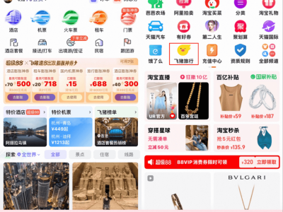 飞猪跃升淘宝一级入口，阿里大消费平台转型加速