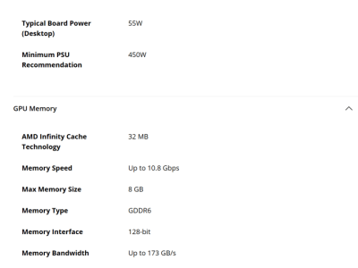 AMD RX 7400显卡正式发布：8GB显存，功耗仅55W，定位入门级市场