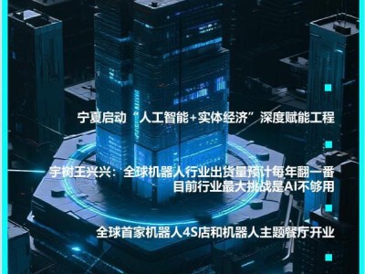 AI动态汇总：宁夏赋能实体经济，机器人行业出货量倍增挑战AI能力