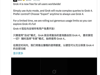 马斯克Grok 4 AI模型免费开放：每日限量体验，能否超越OpenAI？