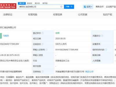 双汇发展濮阳新设公司，注册资本500万，业务覆盖生猪屠宰及食品产销