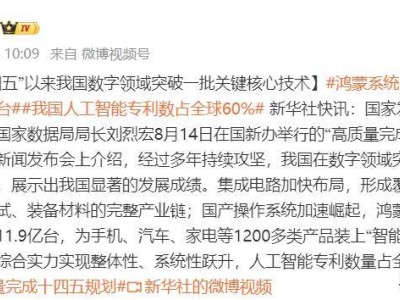 数字中国崛起：算力全球第二，5G基站超455万，AI专利占比六成