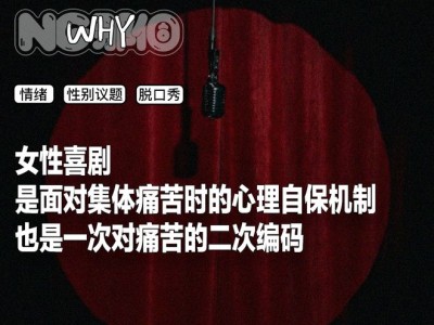 脱口秀的性别战场：笑声背后的社会议题与争议