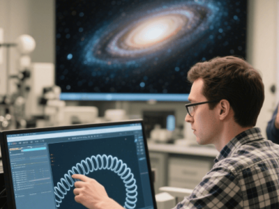 宇宙奇观：弹簧状星系旋臂，独特形态引发科学猜想