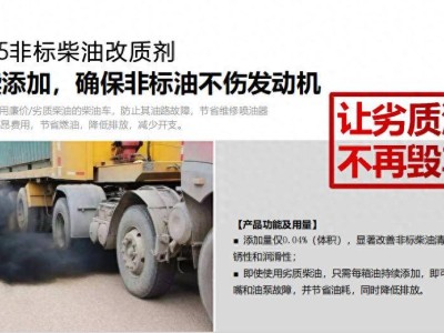 AMOA联盟灵液益动：B2015非标柴油品质升级添加剂解析