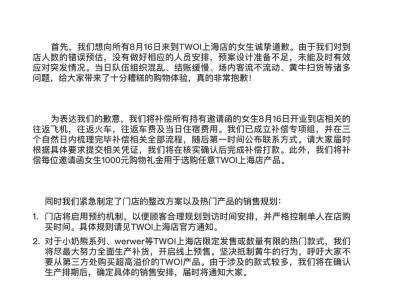 TWOI上海首店开业即停业，热门发夹二手价暴涨数倍引关注
