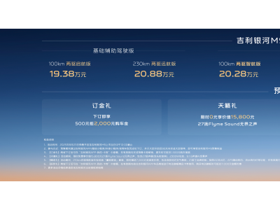 吉利银河M9预售启航：AI科技大六座旗舰SUV，重塑价值标准