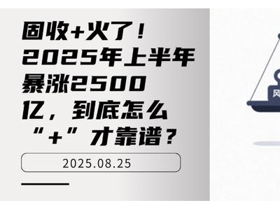 “固收+”再掀热潮：2025上半年增2500亿，稳健增值如何实现？