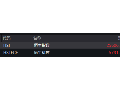 恒生指数与科技股齐飞，蔚来领涨近15%！