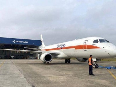 马耳他桥梁航空喜提全球首架E190F型货运飞机