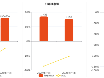 东方创业2025年中报：净利润1.16亿，同比下降10.48%，业绩如何解读？