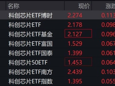 芯片股早盘飙升，中芯国际领涨超12%，科创芯片ETF跟涨热潮
