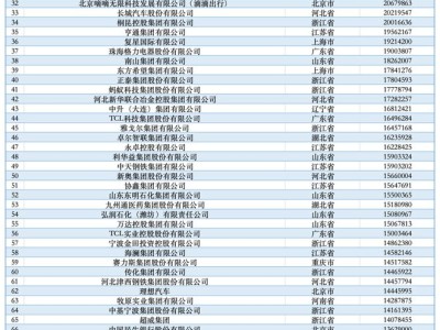 2025中国民营企业500强榜单发布：京东阿里恒力领航，展现经济新活力