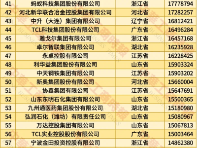 2025中国民营企业500强榜单揭晓，京东阿里恒力领跑