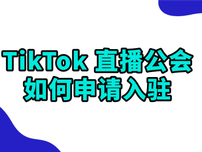 TikTok公会入驻全攻略：如何把握全球流量红利？