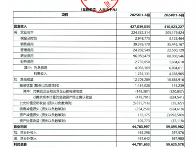华为上半年财报：营收增净利润降，小米净利润率反超引关注