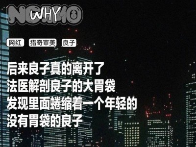 良子大胃袋背后的七宗罪：人性的扭曲与社会的反思