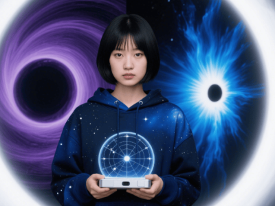宇宙探秘：黑洞与白洞，是冤家对头还是奇妙搭档？
