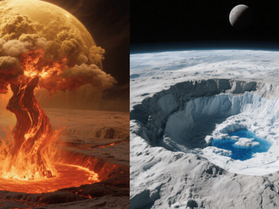 金星“火炉”无水，水星却暗藏千亿吨冰，宇宙奇观揭秘