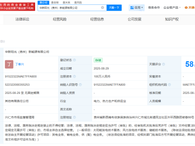 华能新能源携手伙伴，贵州新公司盛大启航！