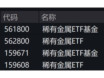 稀有金属股大涨！中证稀有金属主题ETF跟涨超3%，小金属未来趋势如何？