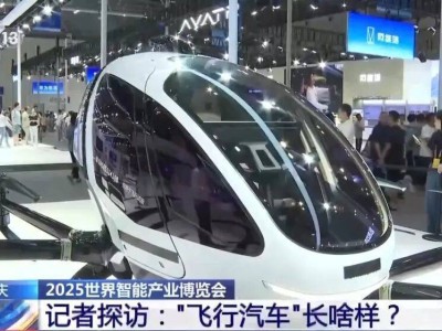 ​2025重庆智博会：轻量化设计+自动驾驶“飞行汽车”亮相，飞行背包可高空赏景​