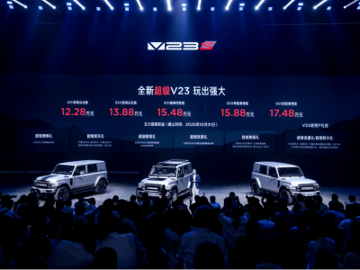 15万级SUV新标杆！iCAR全新超级V23上市，性能操控智能体验全面进阶