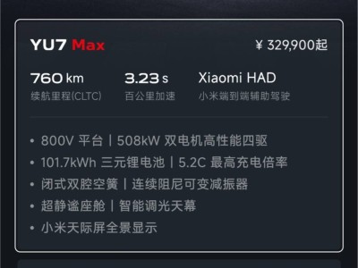 雷军宣布小米汽车推定制服务：每月最多40辆，SU7 Ultra等车型可深度定制