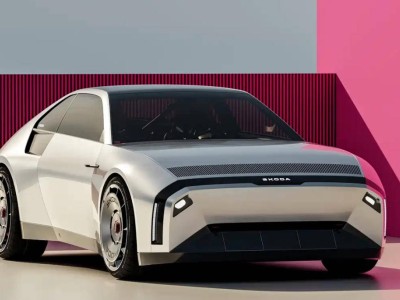 斯柯达110 R Concept官图亮相 经典致敬与现代设计交融的双门轿跑