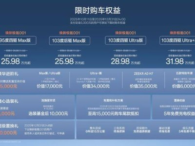 焕新极氪001上市即爆单！性能操控智能全升级，限时25.98万起引热议