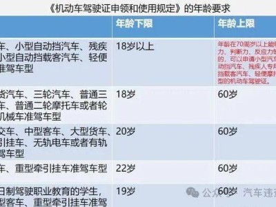 年龄与驾驶资格新规：不同阶段驾驶者如何规划安全驾驶旅程？