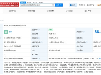 中石油等在武汉成立新能源公司 注册资本9500万