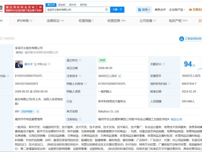 揭秘宝宝巴士关联公司
