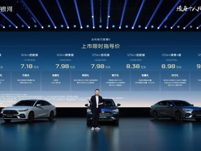 吉利银河星耀6全球上市,6.88万起享“三省四越”国民家轿新体验