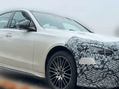 国产新款奔驰C级谍照来袭!动力升级配家族灯组,11月到店预订开启