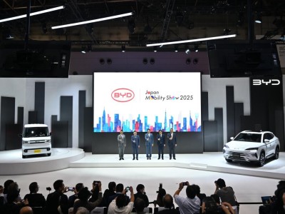 比亚迪2025东京车展大放异彩 首发K-EV及多款车型 加速日本新能源生态构建