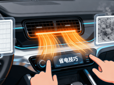 冬季电动车续航总掉？热泵空调用前查蒸发器结霜，亲测省电又暖和