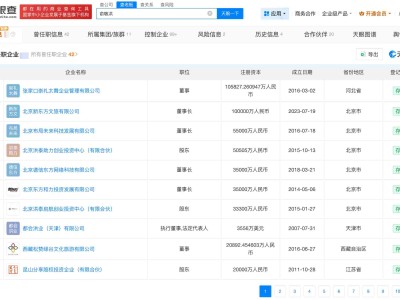 俞敏洪名下关联近百家企业