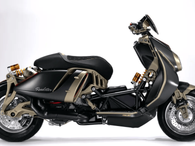 意特捷全新踏板Roadster亮相米兰车展，复古与现代融合，性能配置亮眼