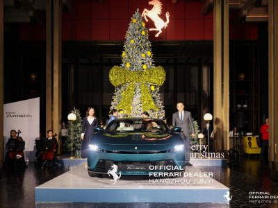 法拉利Amalfi杭州惊艳亮相，以意式美学邂逅江南摩登活力