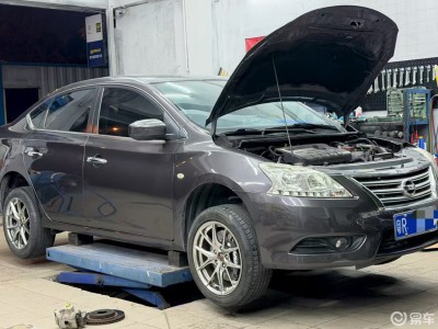 日产轩逸升级前轮MUC MS695六活塞卡钳,配330*28mm直线碟超带感