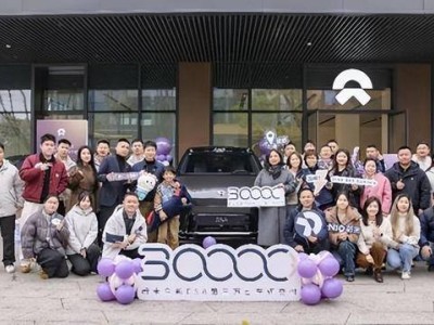 蔚来全新ES8交付破三万,纯电大三排SUV黄金时代正加速开启