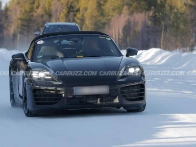 保时捷718 Boxster纯电版第四轮冬测，研发超长周期或遇挑战