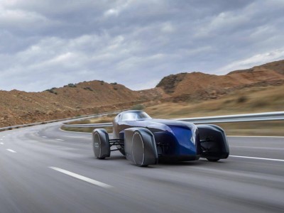 雷诺Filante纯电概念车登场：单座设计 10小时续航超千公里