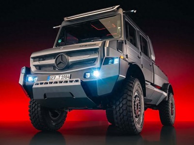 未来感拉满！奔驰乌尼莫克概念车亮相，越野与舒适兼备引期待