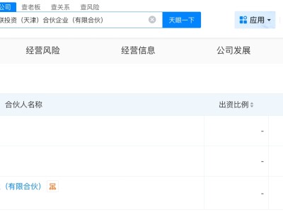 吉利等在天津成立创联投资合伙企业 出资额5040万