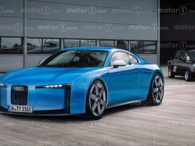 奥迪TT继任车型渐露真容，全电动化或携保时捷技术强势归来