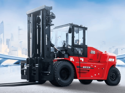 英轩重工G200大吨位内燃叉车发布交付，硬核实力开启物流搬运新篇章