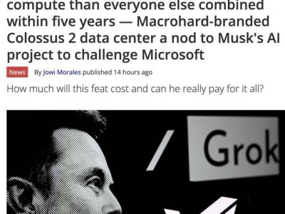 马斯克xAI加速布局算力：Colossus 2助力，五年目标直指全球领先
