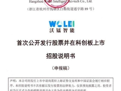 沃镭智能冲刺科创板：董事长郭斌夫妇控股超三成，妻子赵静履历亮眼